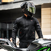 Мотоциклетная одежда для велоспорта, сетчатая дышащая куртка, мужское пальто